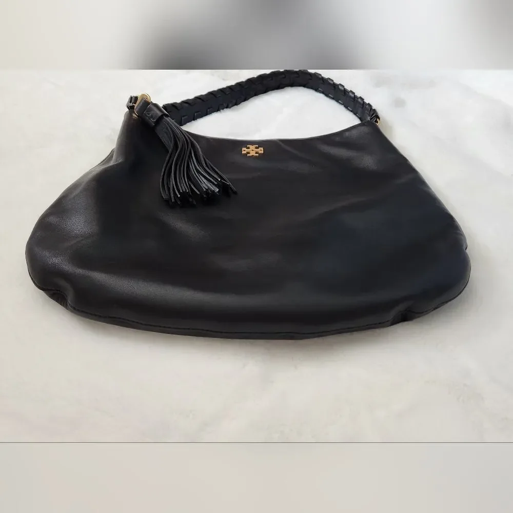 Tory Burch Brooke Hobo Bag with Braided Handle